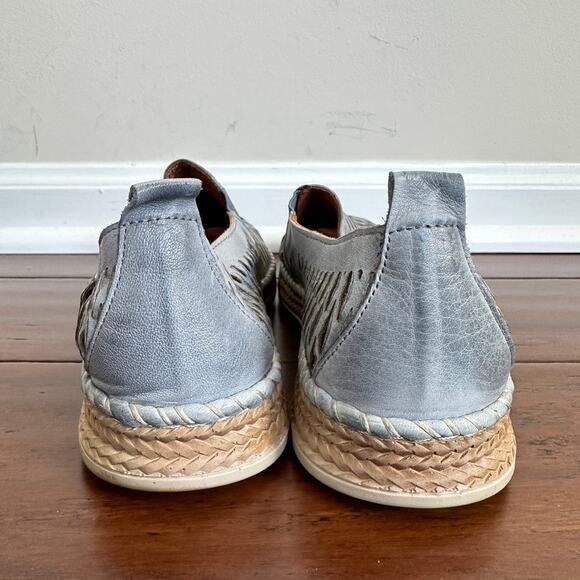 Spring Step Womens Sz 40 EU 9.5 US Newday Slip-On Shoe Leather Flats Blue - Picture 9 of 13